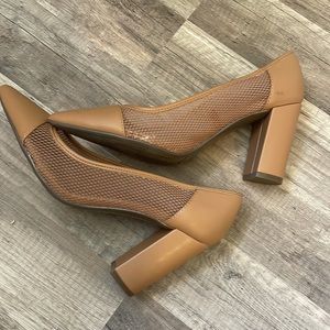 Marc Fisher Nude Pointed Heels